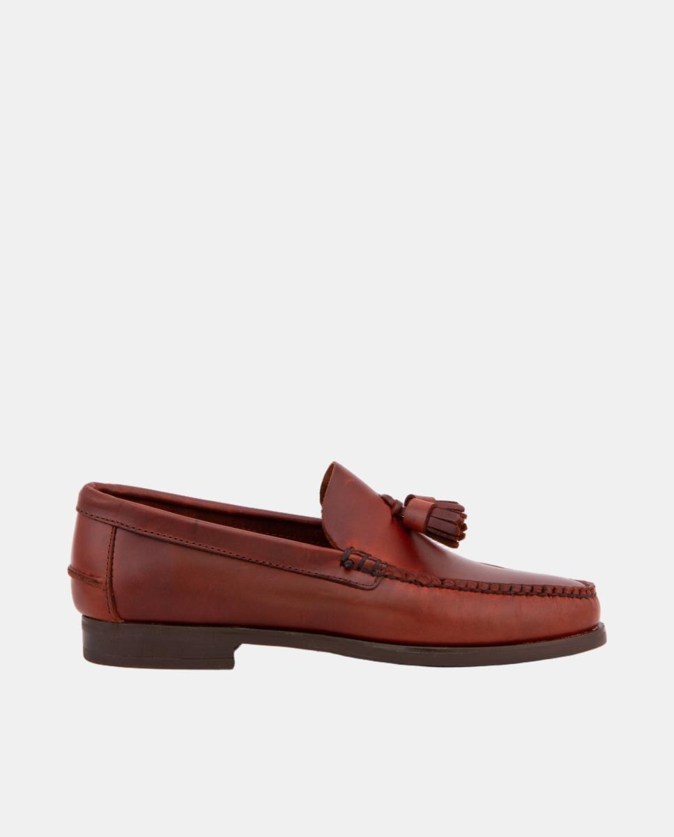 Imagem 0 de Sapatos Tipo Mocassins com Borlas Ciclon Seahorse com Sola de Borracha