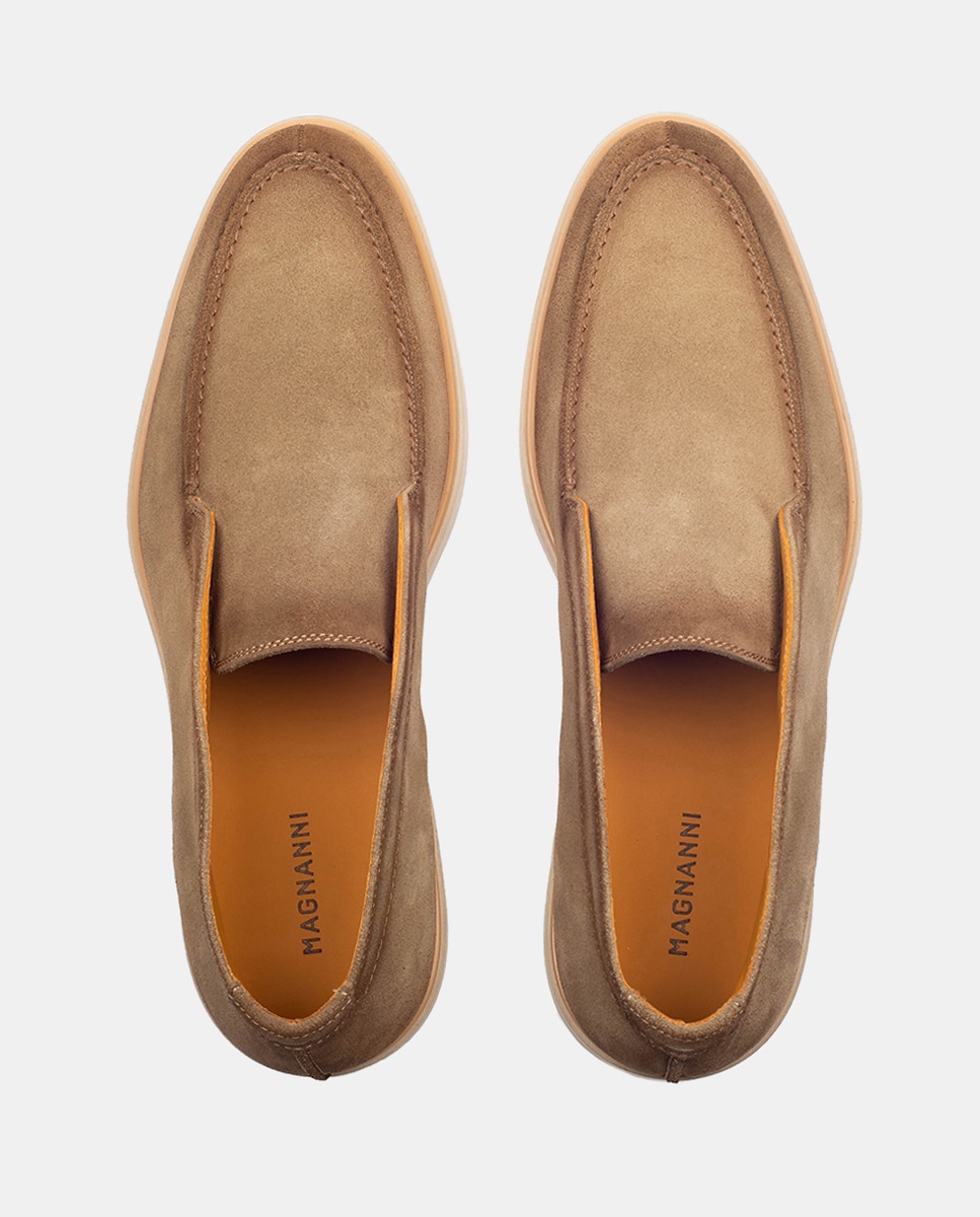 Botins com Sola de Borracha e em Croute Camel-5