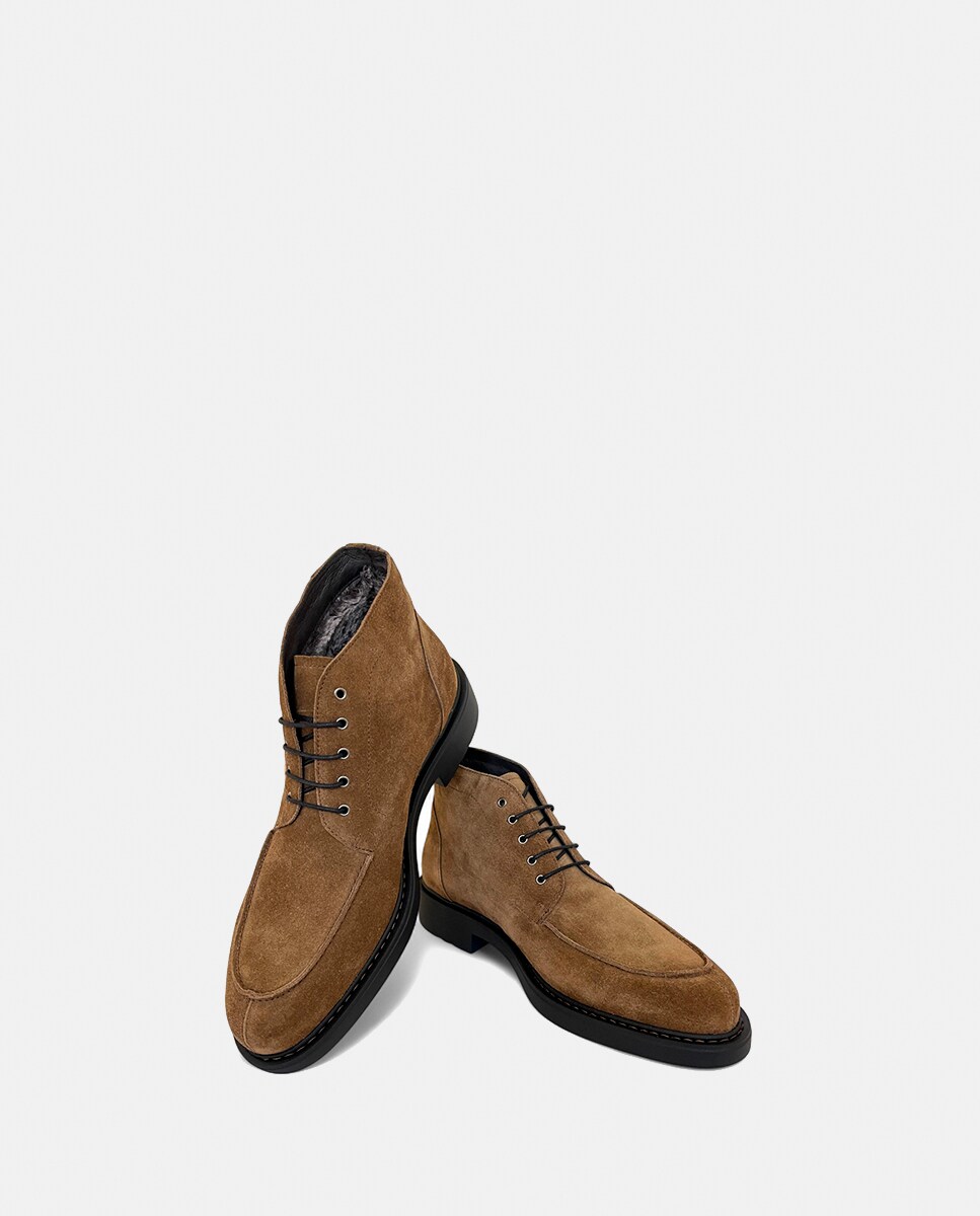 Botins Basket Camel-4