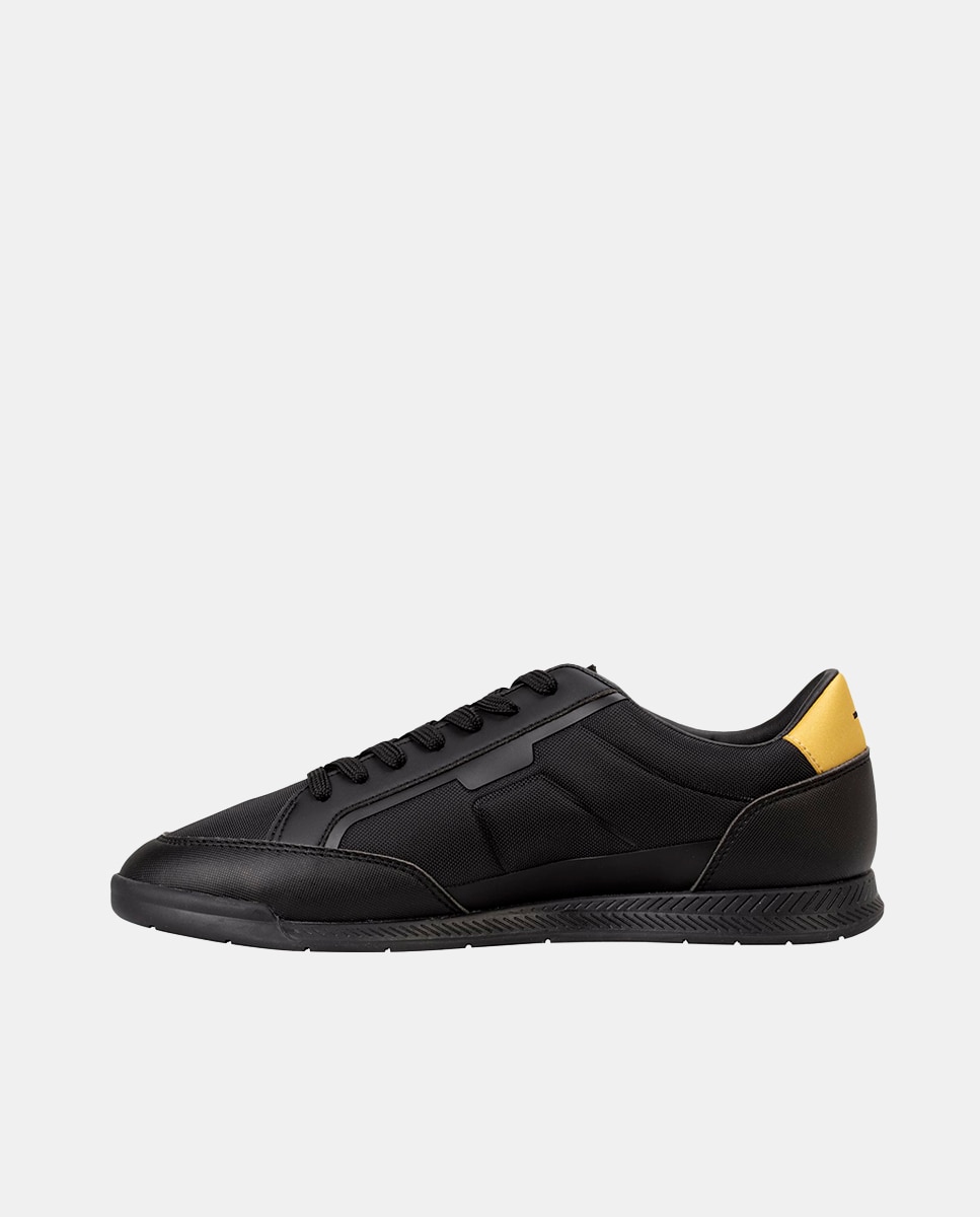 Sapatilhas com Atacadores Preto-3