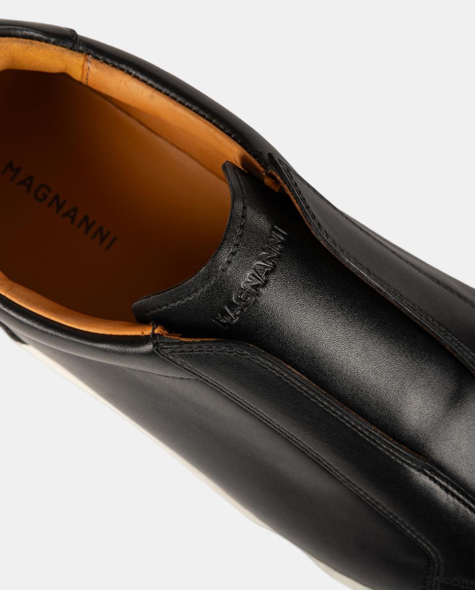 Sapatilhas Slip On em Pele Pg Nitro Preto-6