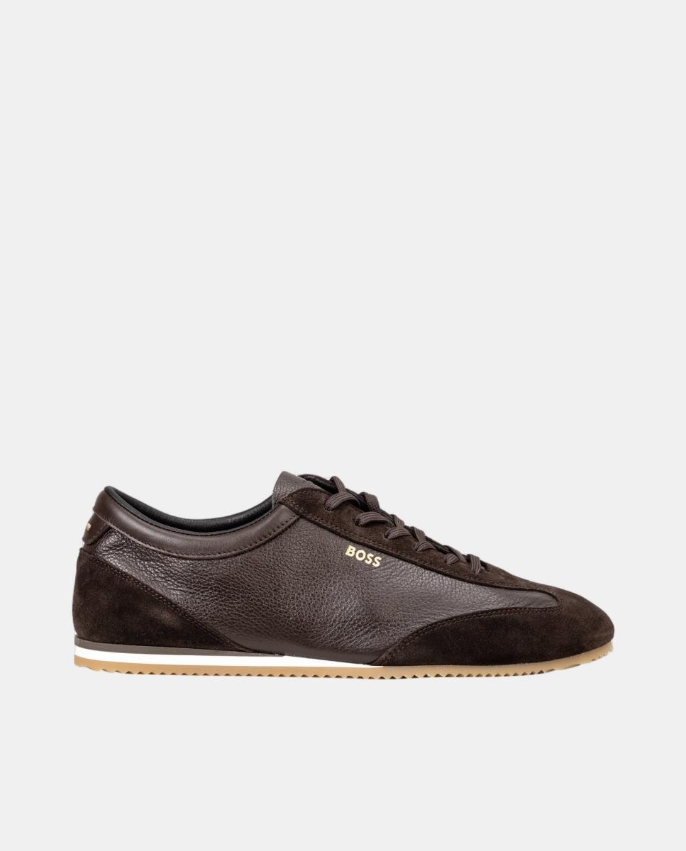 Boss - Deportiva de piel.