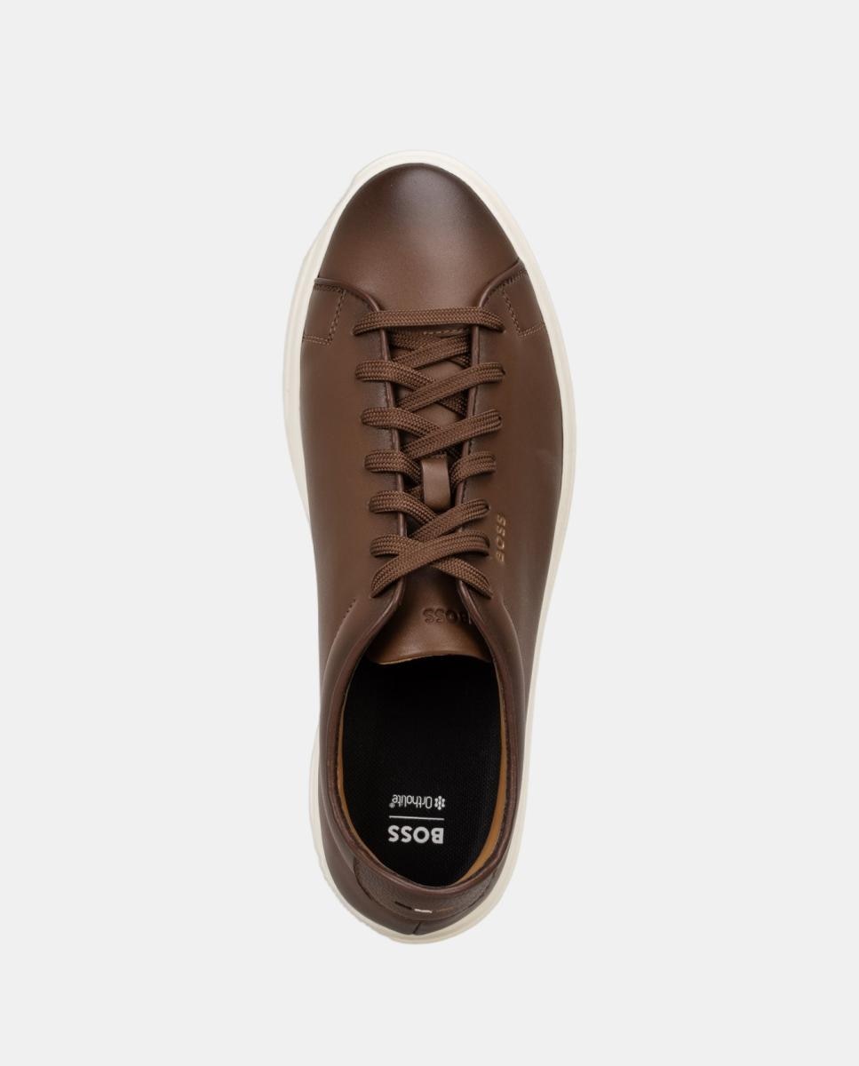 Zapatilla deportiva - Boss - Marrón Marrón-3