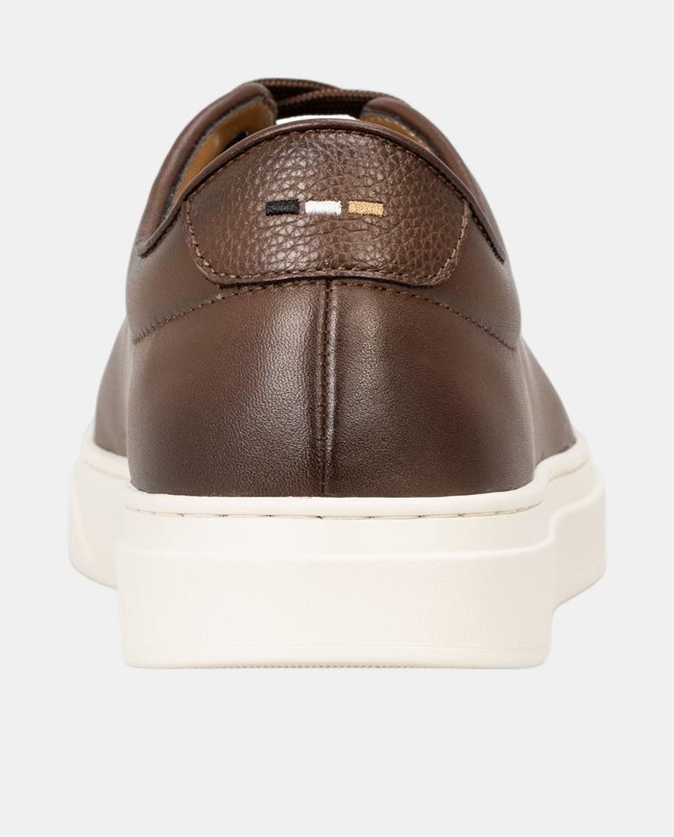 Zapatilla deportiva - Boss - Marrón Marrón-4