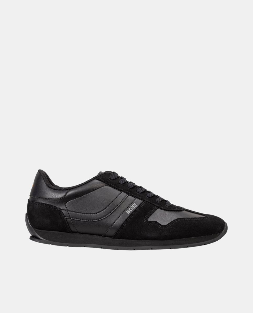 Imagen 0 de Zapatilla tipo running piso goma Negro