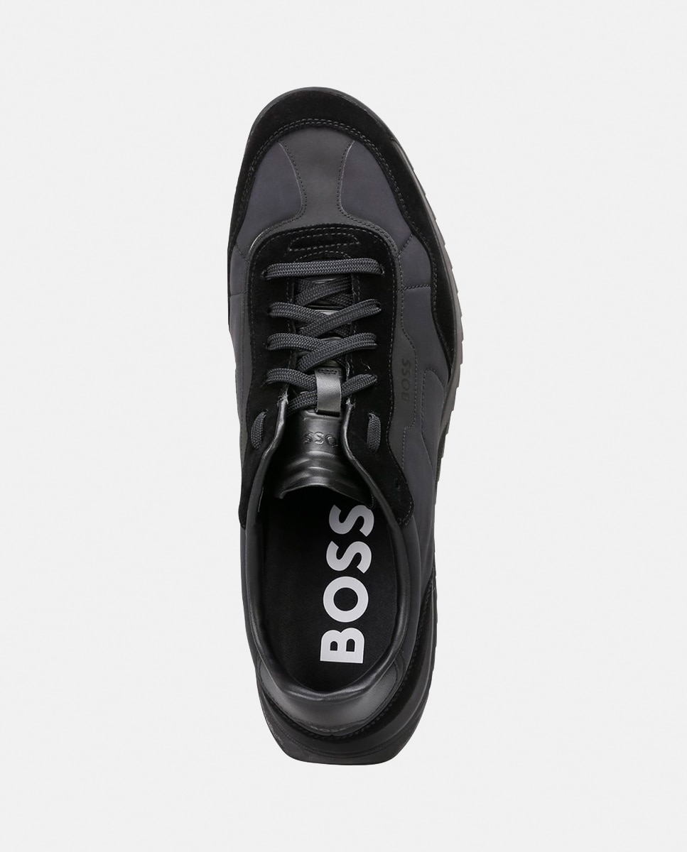 Sapatilhas Desportivas com Atacadores Preto-2