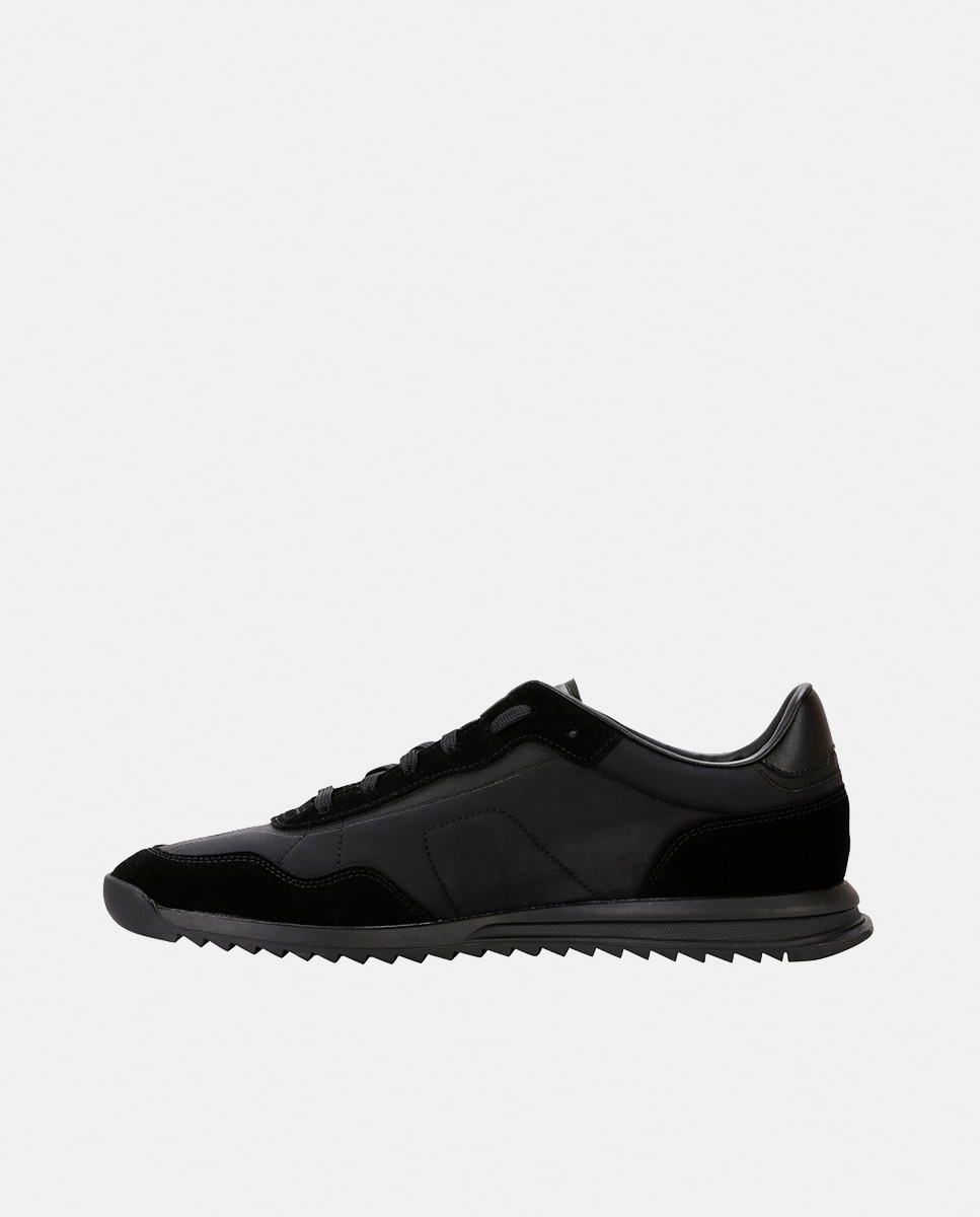 Sapatilhas Desportivas com Atacadores Preto-4