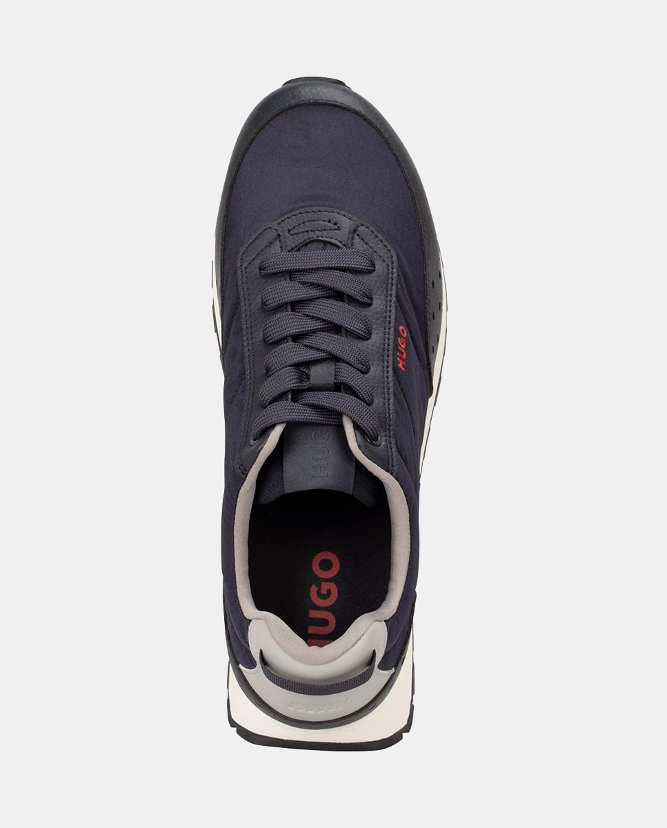 Deportivos de nylon de hombre - Hugo - Azul oscuro Azul oscuro-2