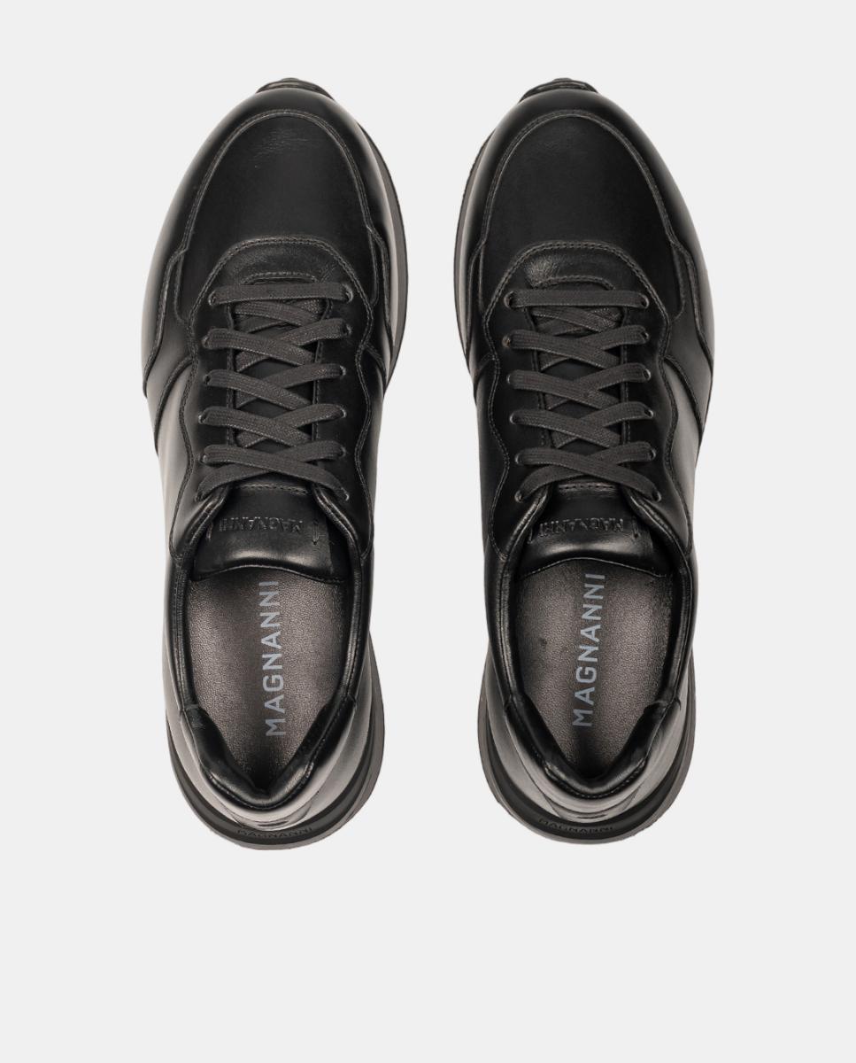 Sapatilhas de Running em Pele PG Notka Preto-4