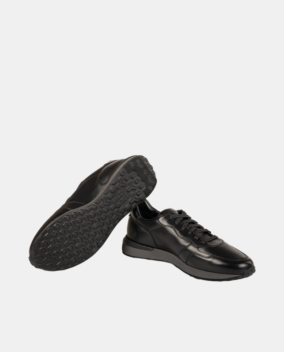 Sapatilhas de Running em Pele PG Notka Preto-5