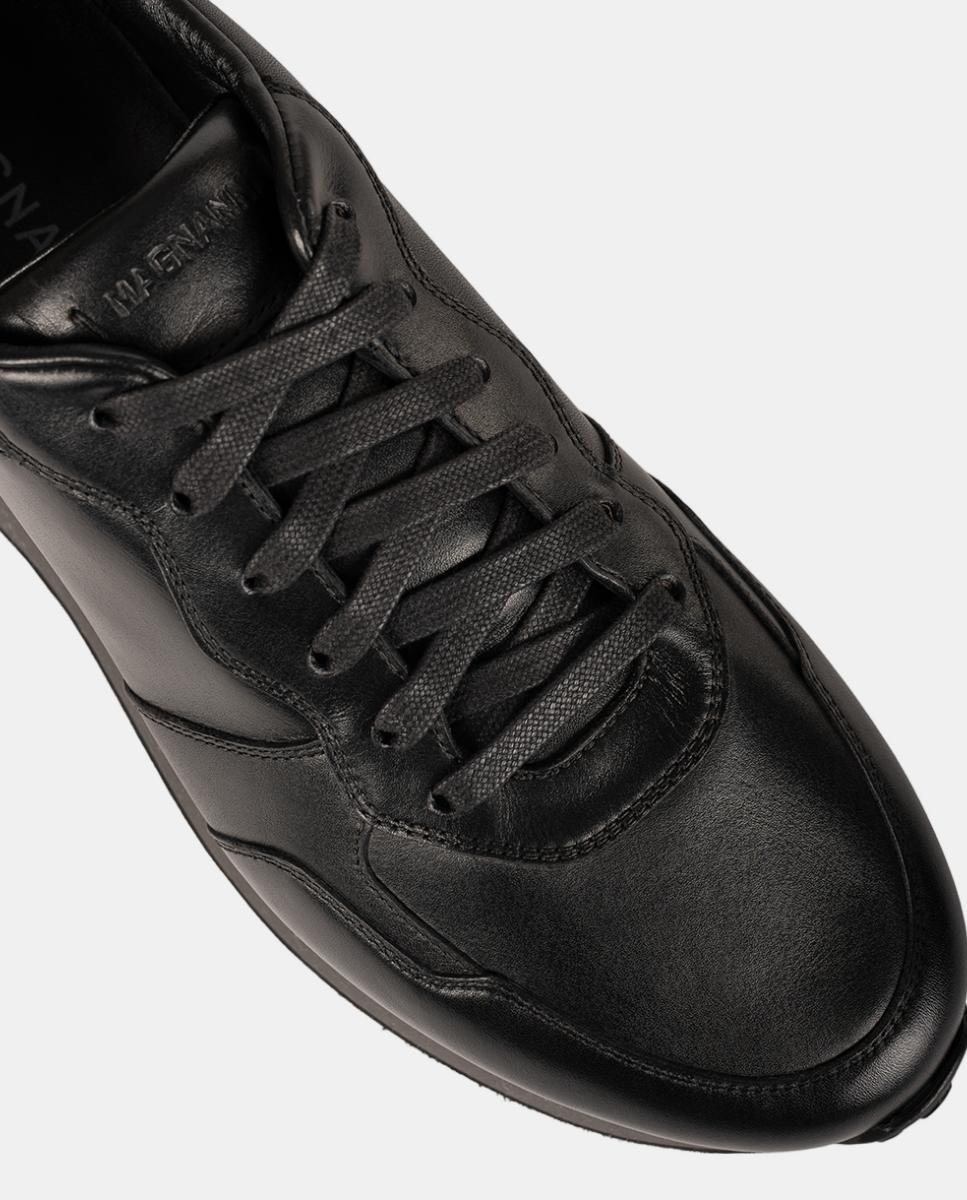 Sapatilhas de Running em Pele PG Notka Preto-6