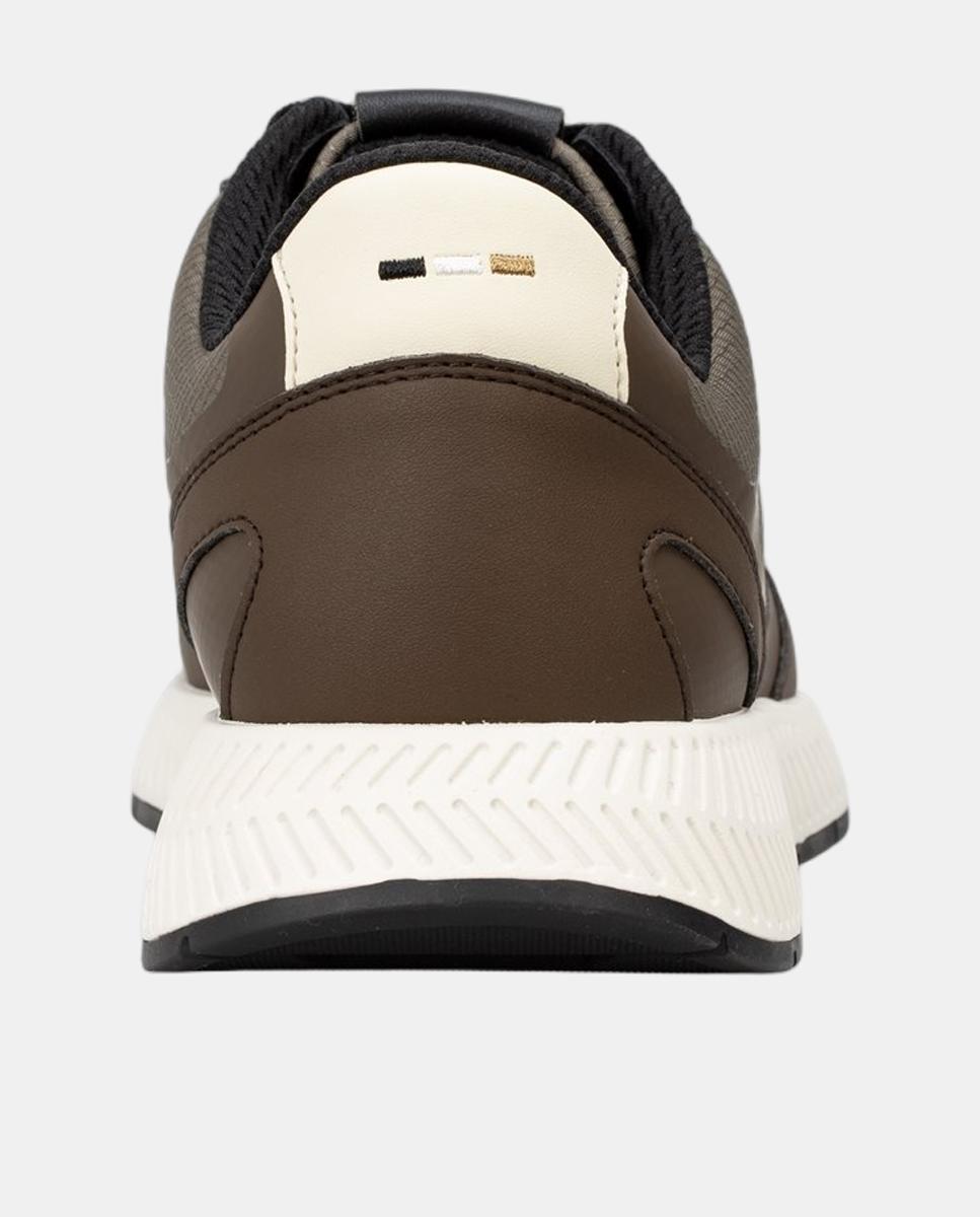 Zapatilla deportiva - Boss - Marrón caramelo Marrón caramelo-4