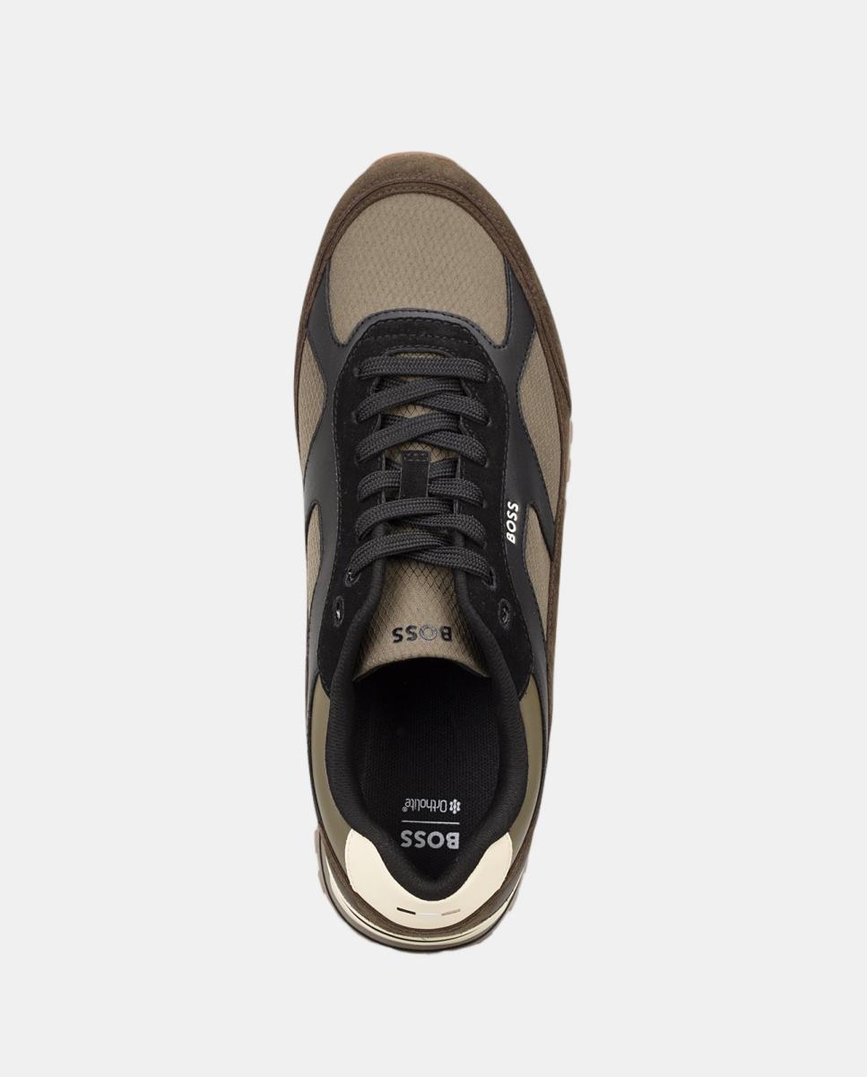 Zapatilla deportiva - Boss - Marrón caramelo Marrón caramelo-3