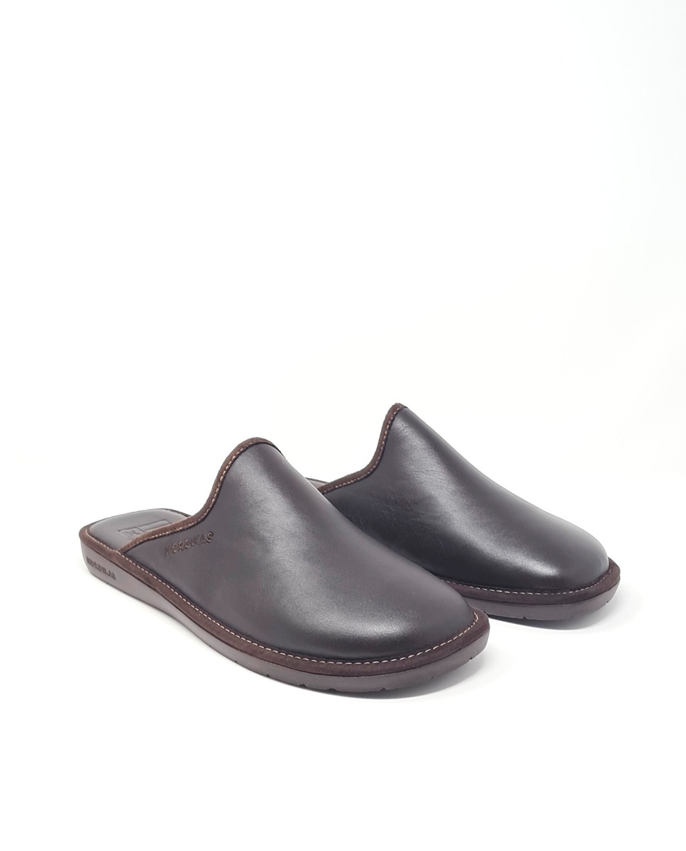 Pantufas Nordikas castanhas Castanho-escuro-2