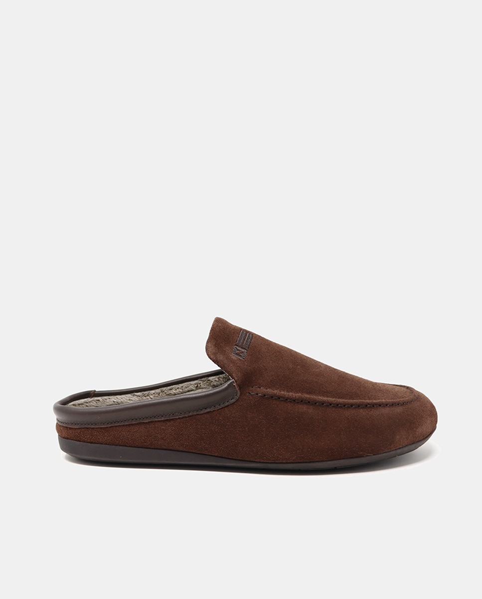 Imagem 0 de Chinelos de quarto de homem Nordikas sem calcanhar em azul