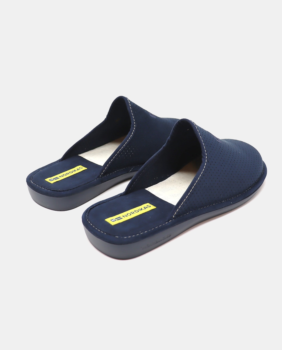 Pantufas Azul-8