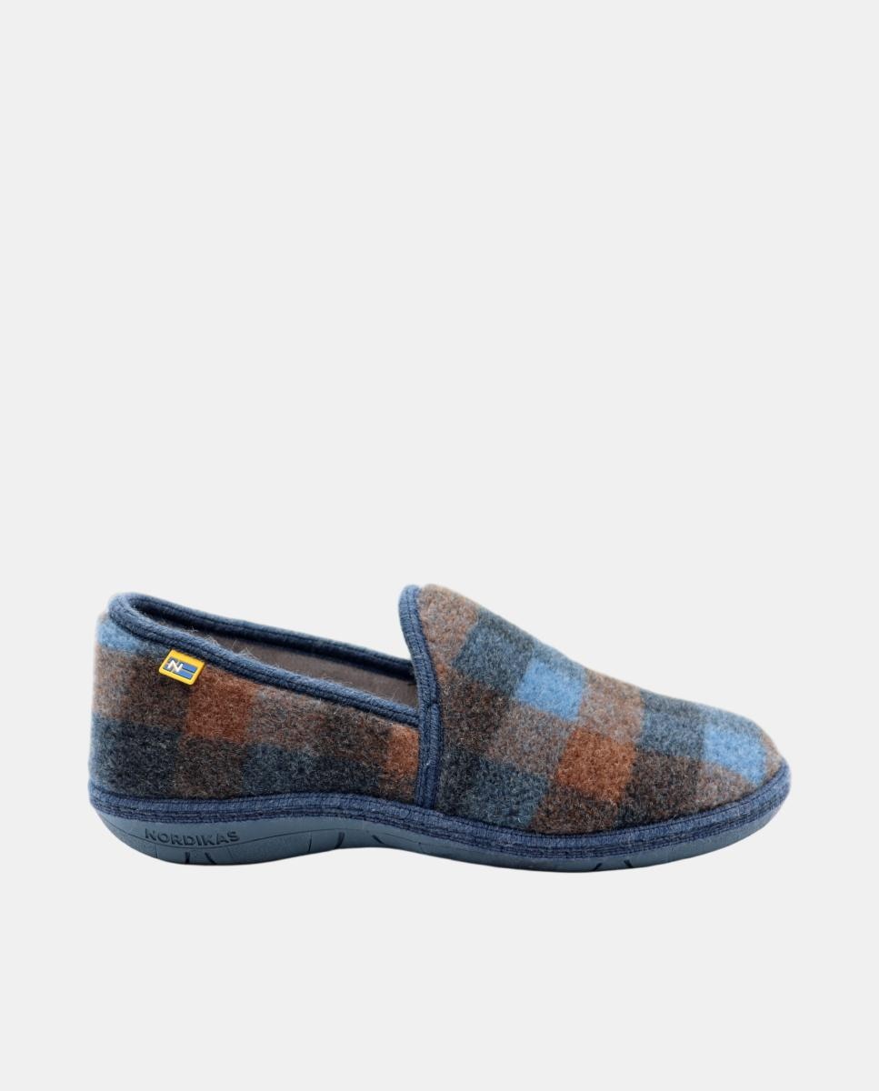Imagem 0 de Pantufas em Tecido aos Quadrados Montana