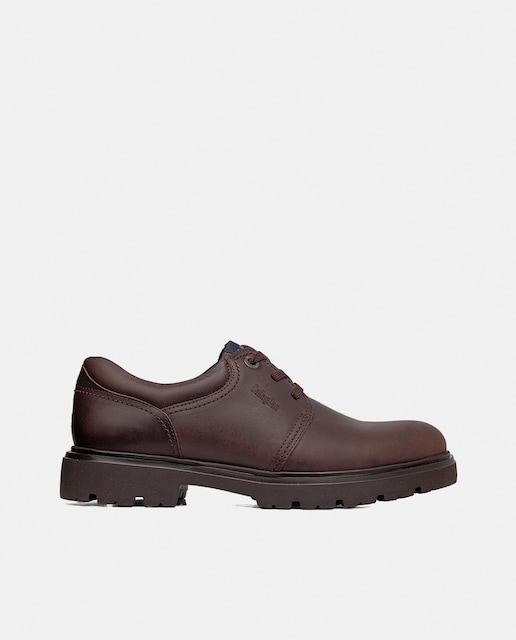Imagen 0 de Zapato de cordones de hombre en piel