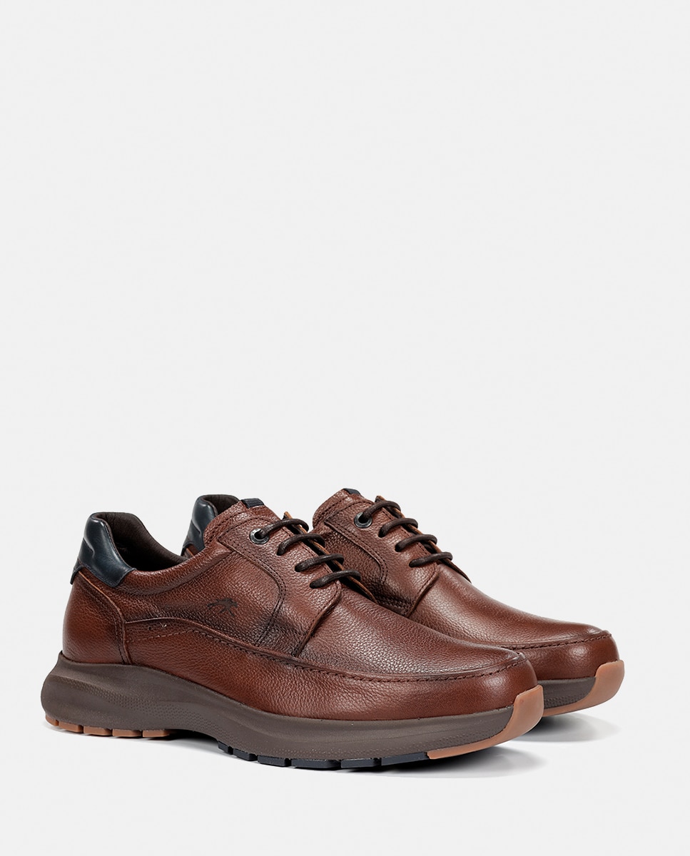 Sapatos F2130 Nebraska Castanho-claro-2