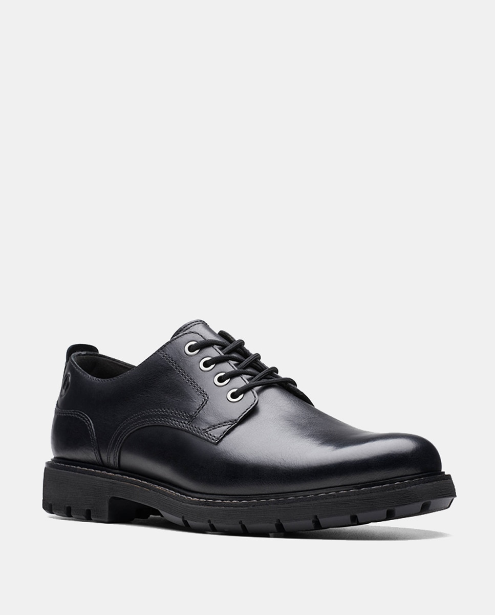 Sapatos de Atacadores Batcombe Tie Preto-2