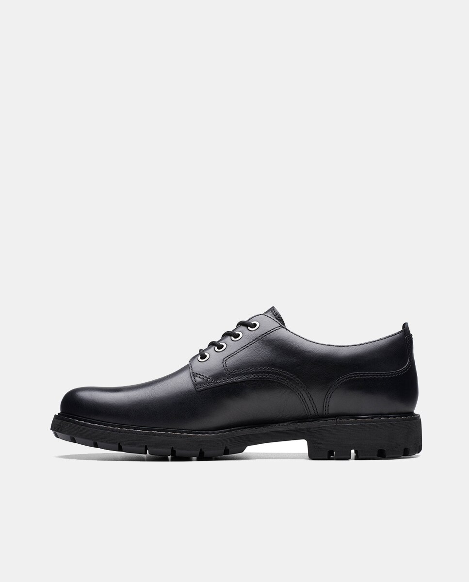 Sapatos de Atacadores Batcombe Tie Preto-3