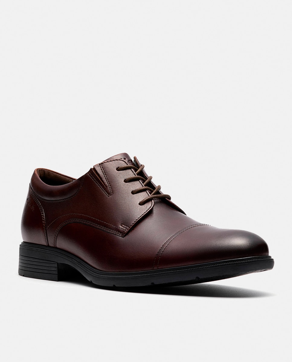 Sapatos de Atacadores Steadwell Cap Castanho-2