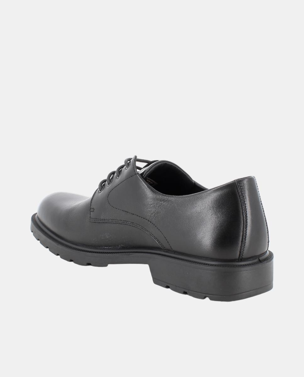 Imagen 3 de Zapato de caballero, en piel con forro goretex, cierre de cordones - Igi&Co - Negro Negro