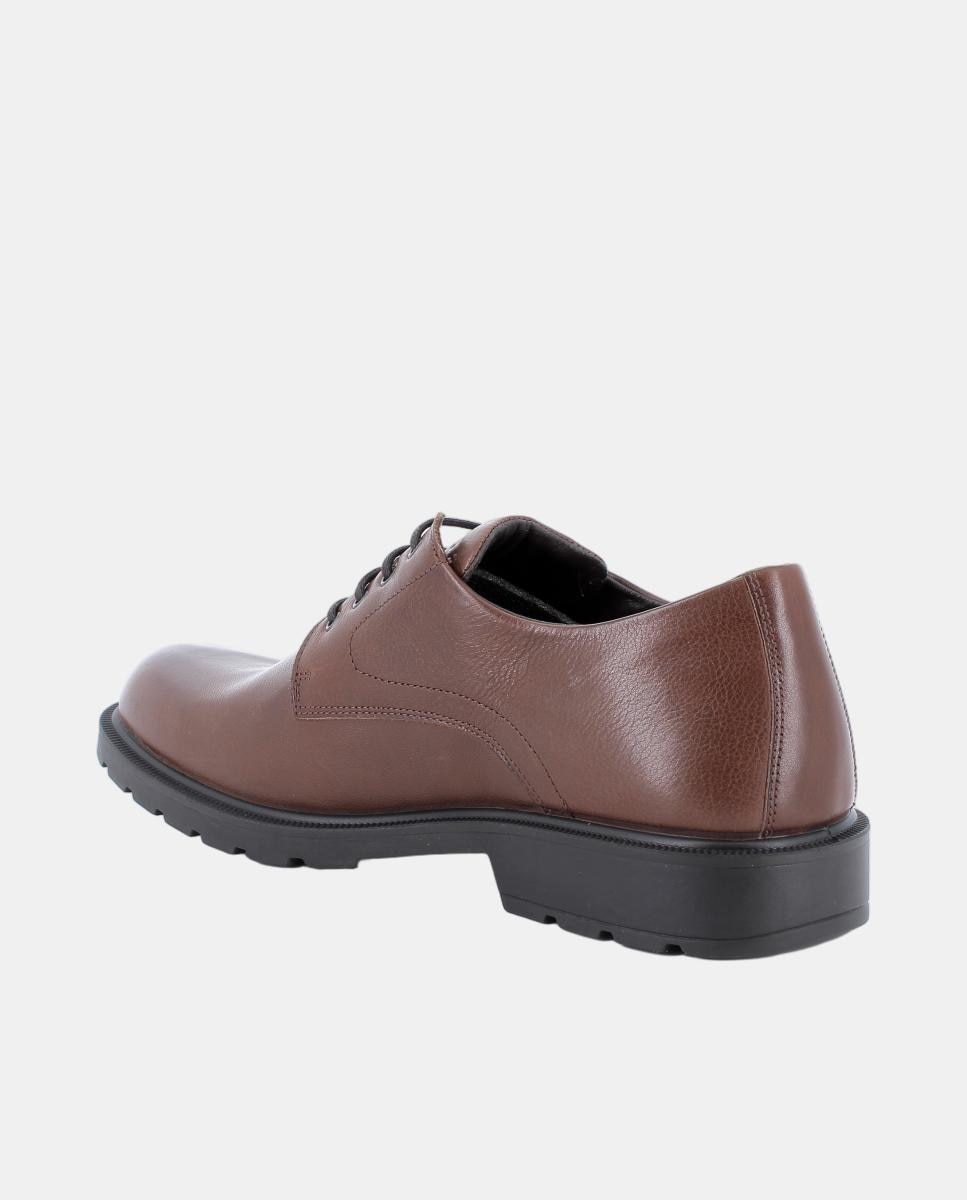 Sapatos em Pele com Forro Goretex e Fecho de Atacadores Couro-3