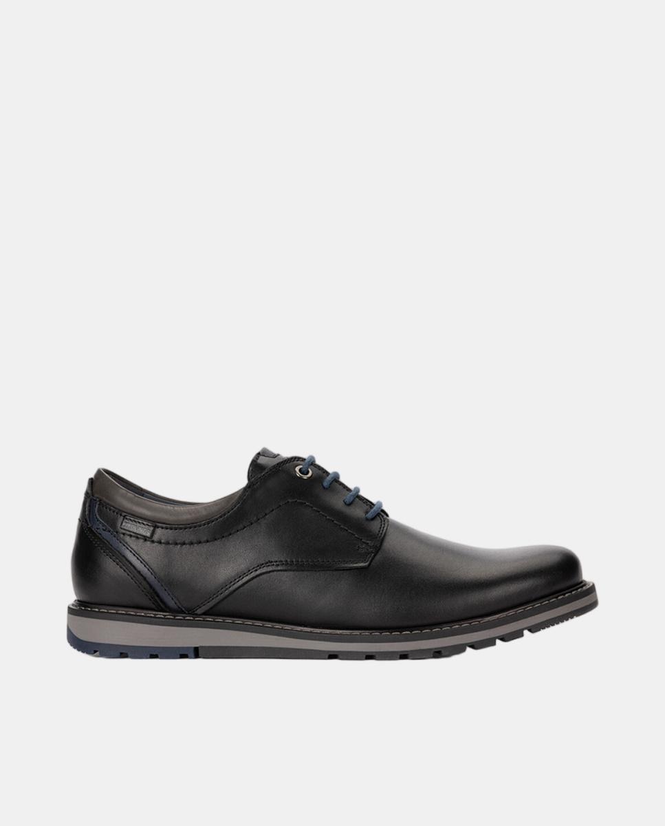 Imagem 0 de Sapatos de Atacadores em Pele com Palmilha Amovível