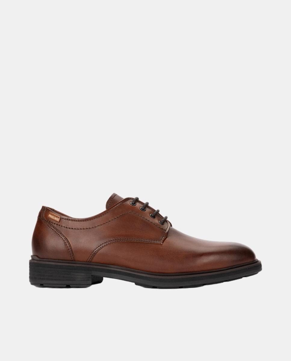 Imagem 0 de Sapatos de Atacadores em Pele com Palmilha Amovível