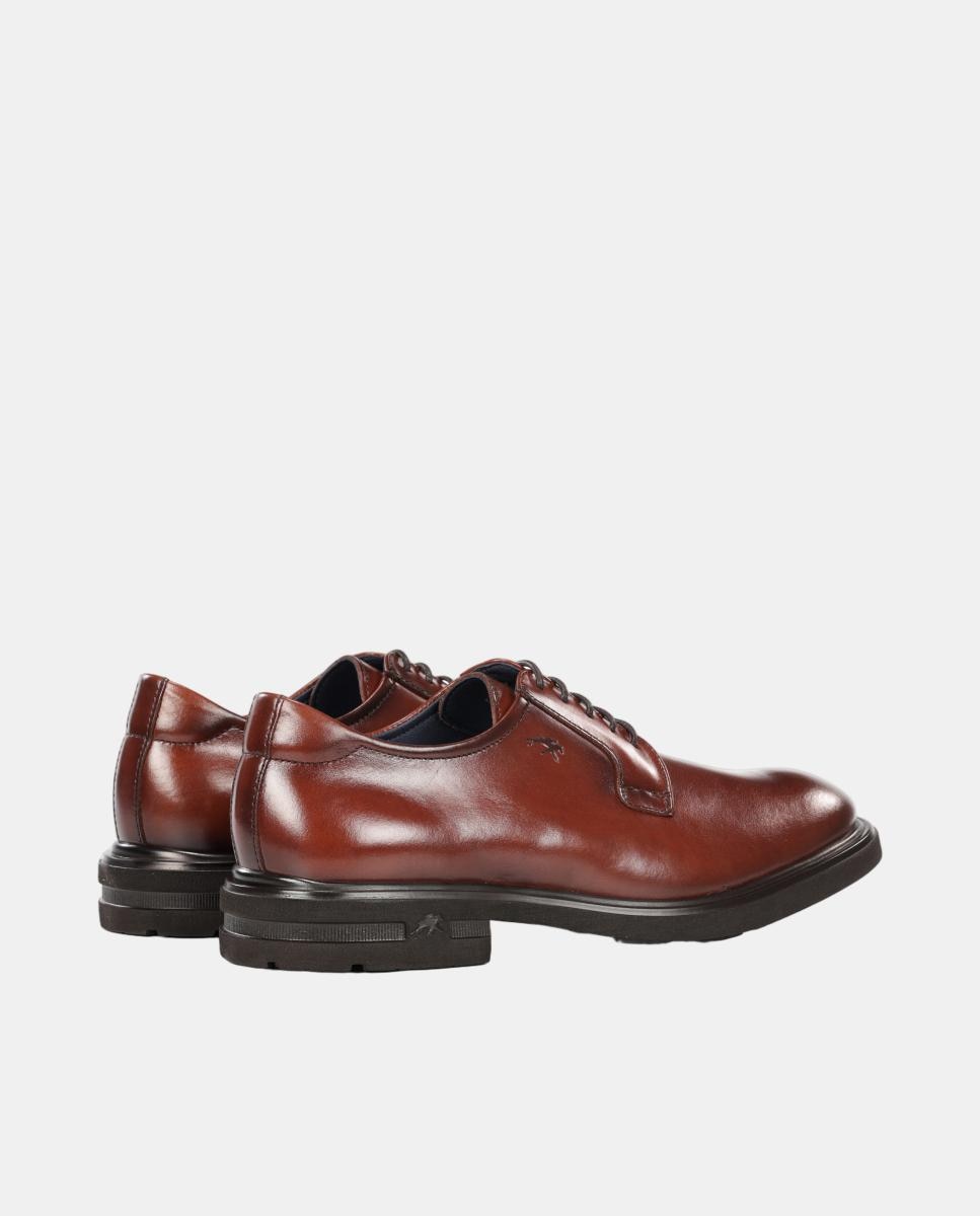 Blucher de hombre en piel con suela ligera - Fluchos - Cuero Cuero-3