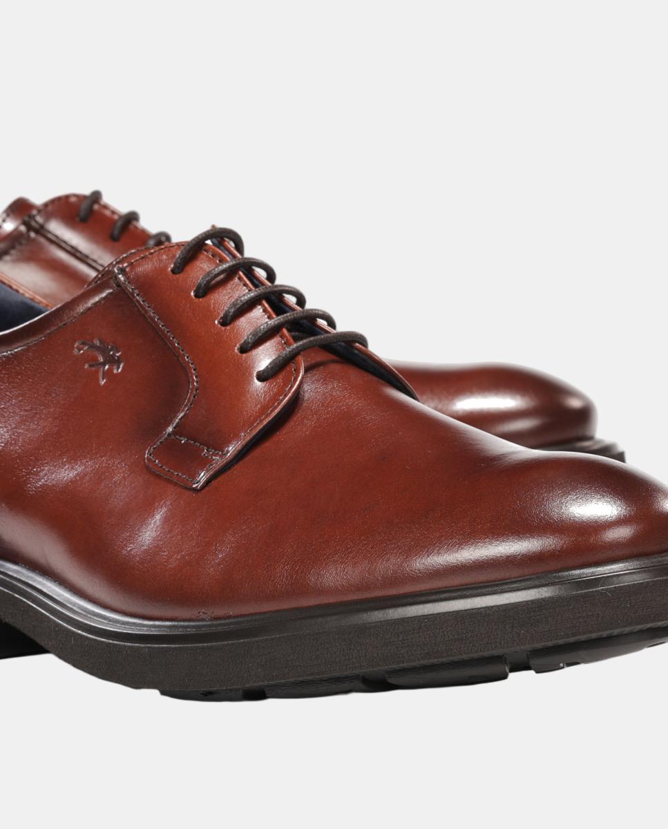 Blucher de hombre en piel con suela ligera - Fluchos - Cuero Cuero-7