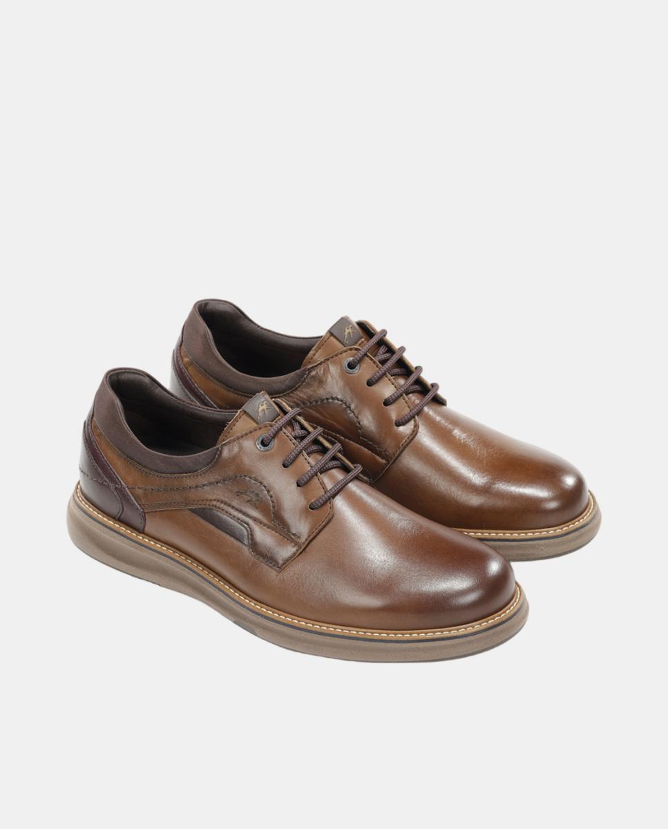 Bluchers em Pele com Atacadores Couro-4