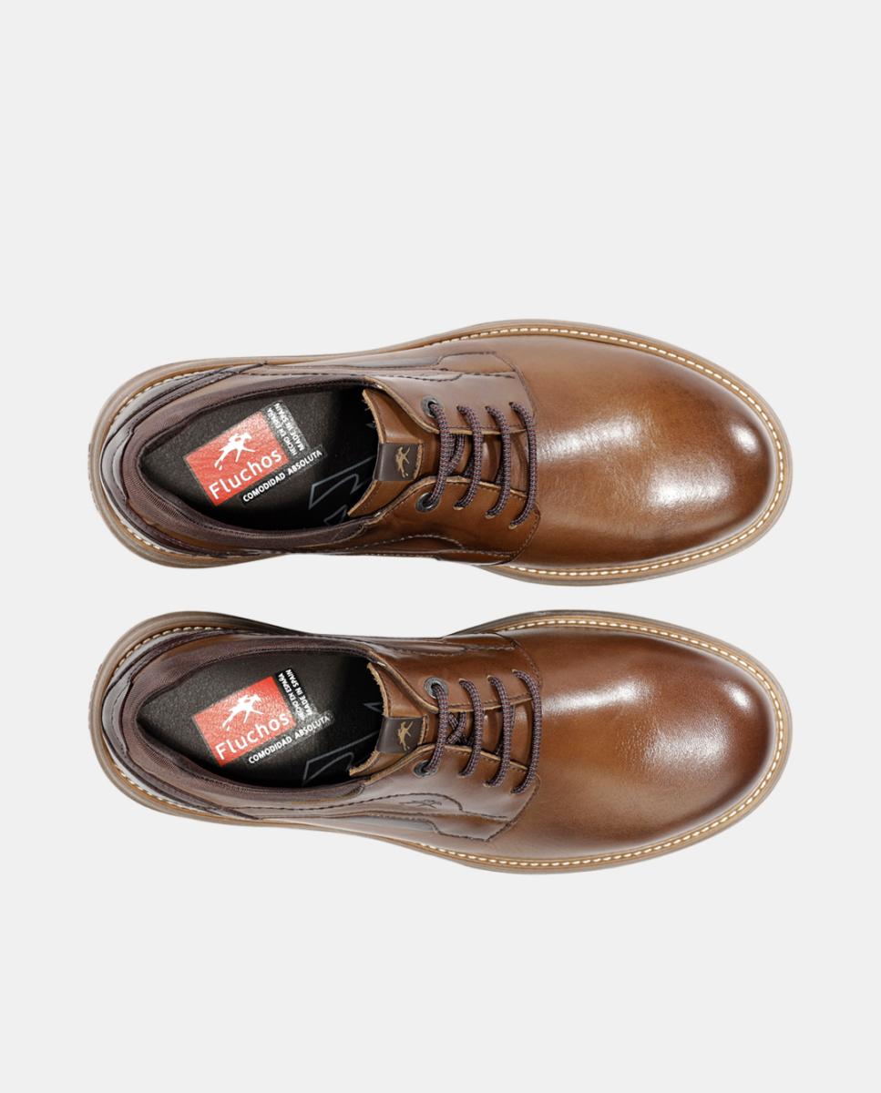 Bluchers em Pele com Atacadores Couro-5