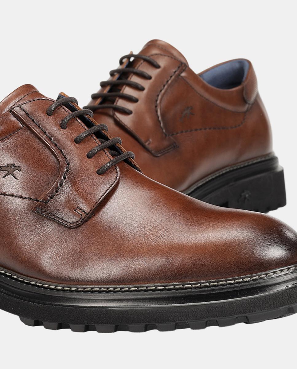 Bluchers em Pele com Sola Ligeira Couro-7