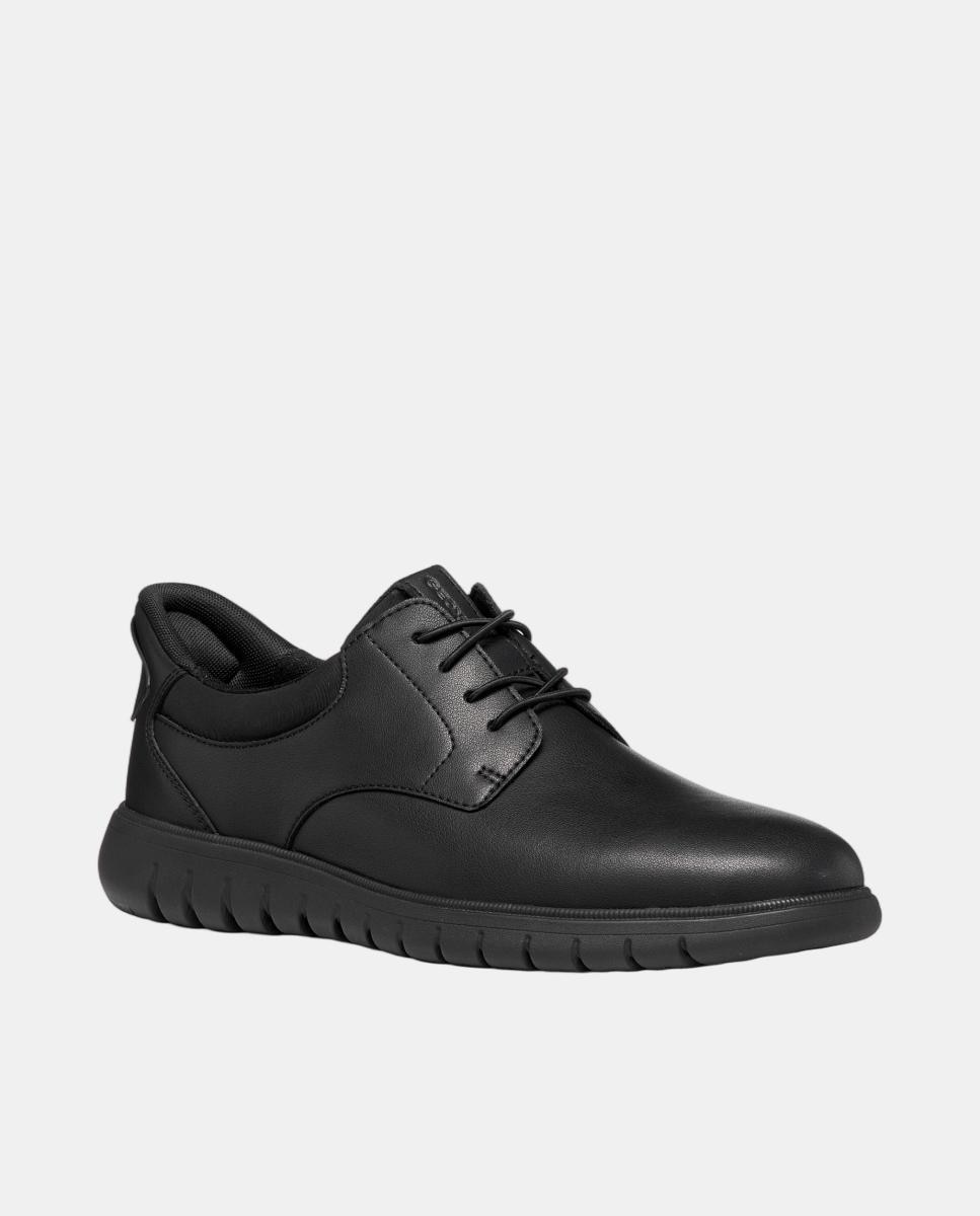 Zapatilla deportiva de caballero con calce fast-in - Geox - Negro Negro-5
