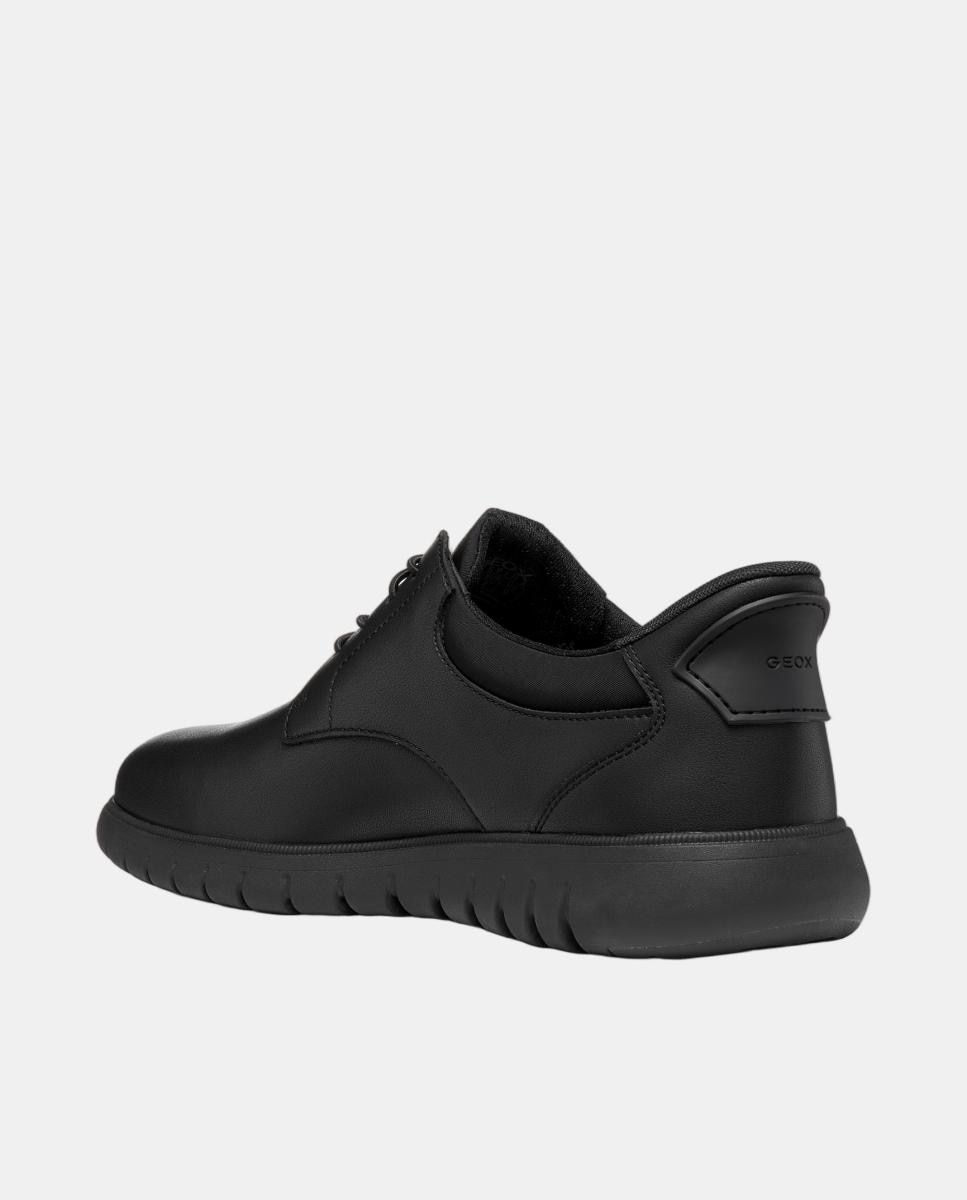 Zapatilla deportiva de caballero con calce fast-in - Geox - Negro Negro-6