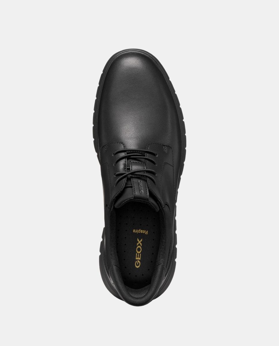 Zapatilla deportiva de caballero con calce fast-in - Geox - Negro Negro-8