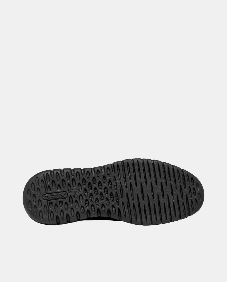 Zapatilla deportiva de caballero con calce fast-in - Geox - Negro Negro-9
