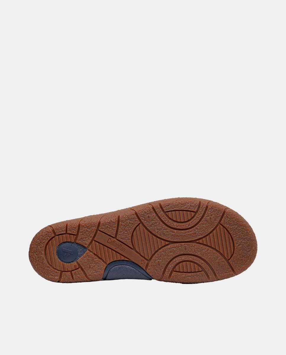 Sapatos Wallabee em Pele Castanho-escuro-4