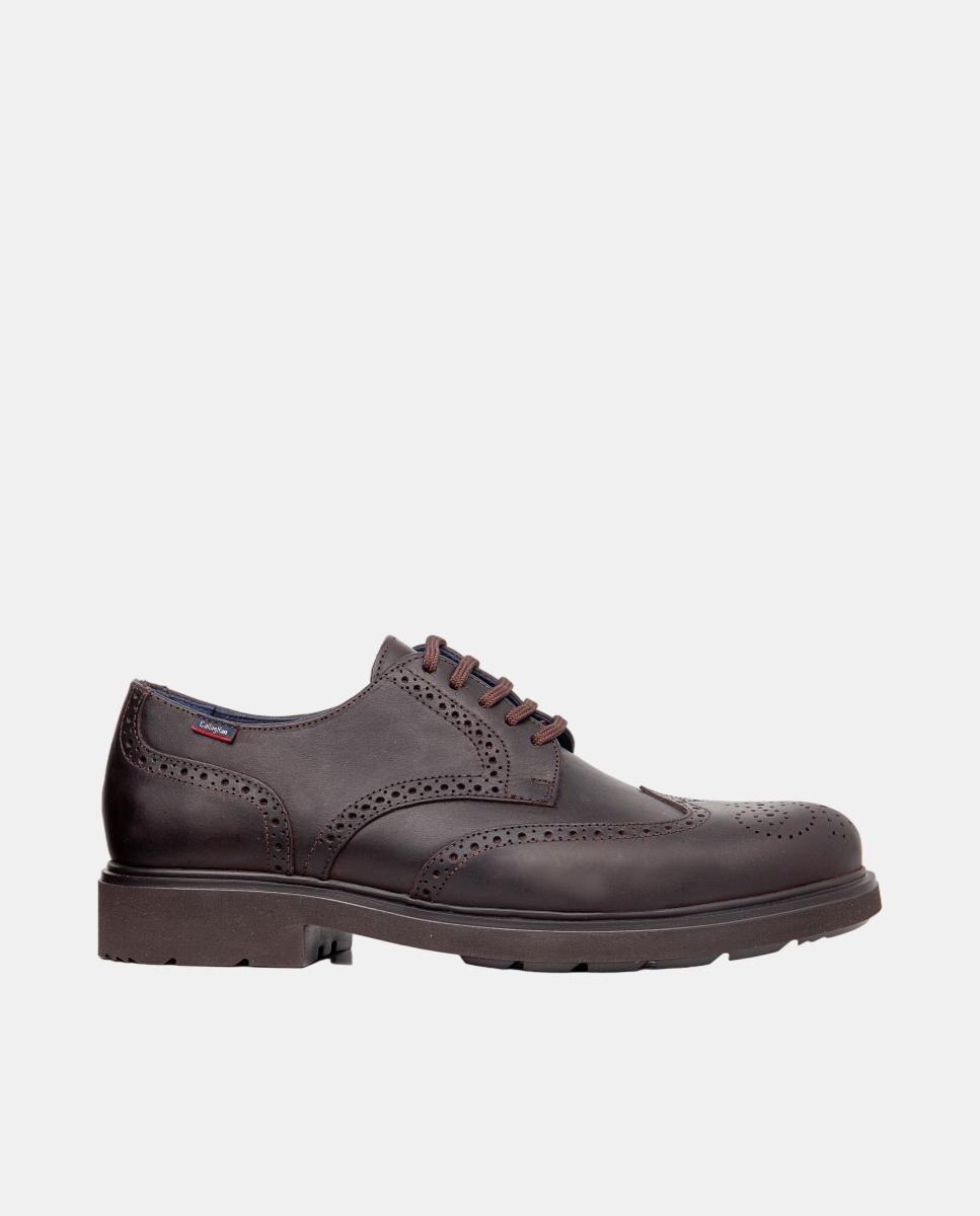 Imagem 0 de Sapatos de Atacadores em Pele