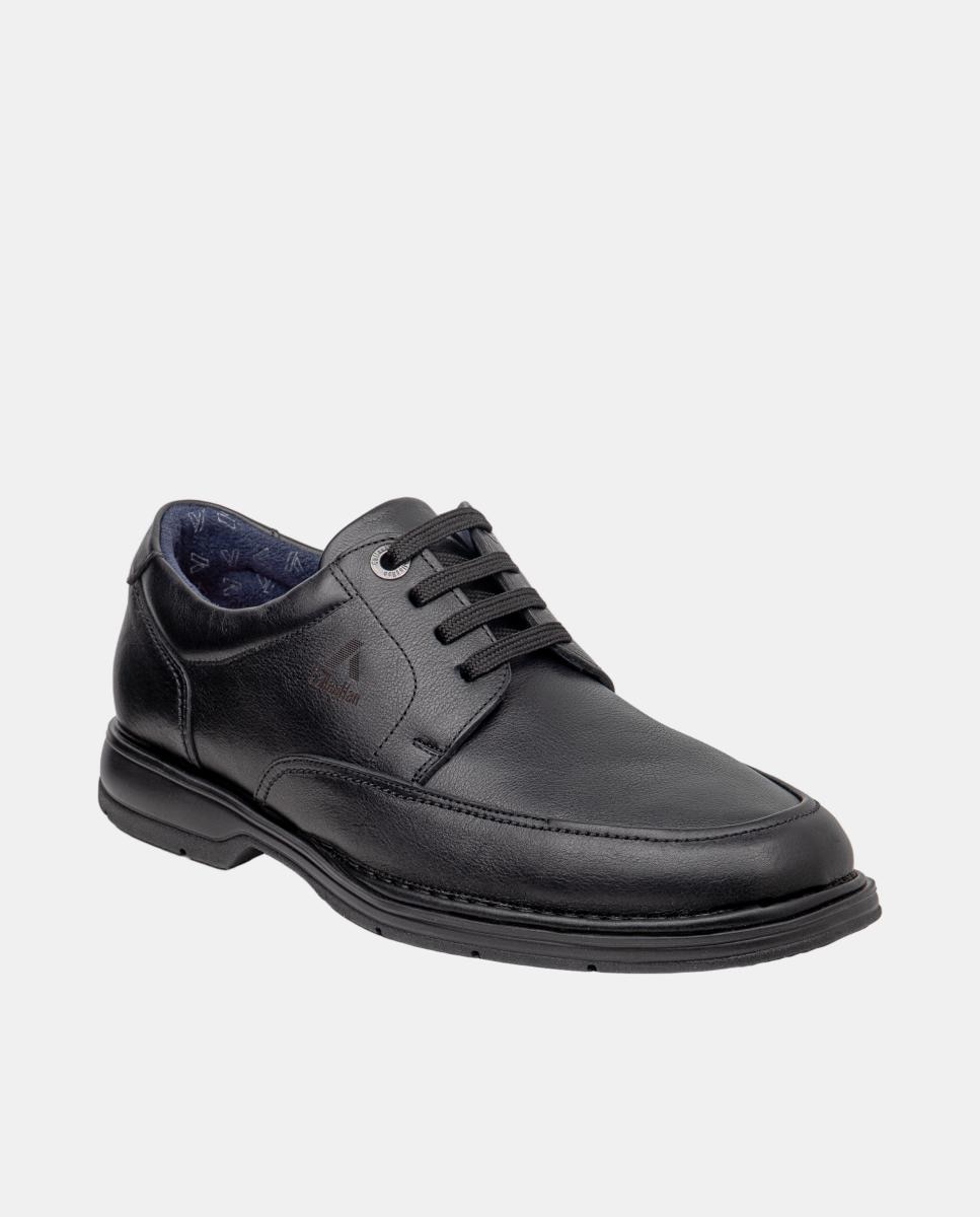 Sapatos de Atacadores Tipo Bluchers Preto-2