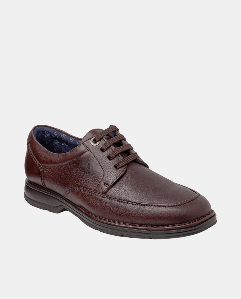 Sapatos de Atacadores Tipo Bluchers Castanho-2