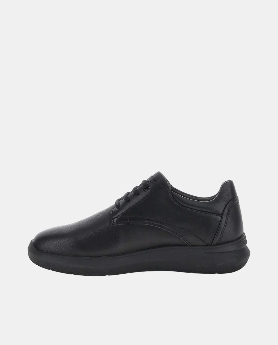Blucher de hombre en piel - Stonefly - Negro Negro-3