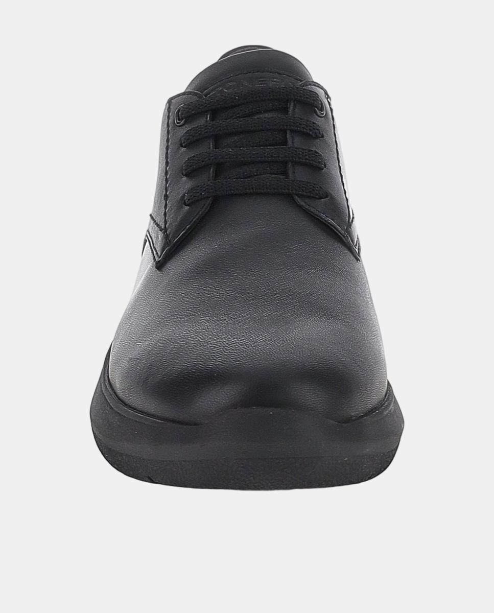 Blucher de hombre en piel - Stonefly - Negro Negro-4