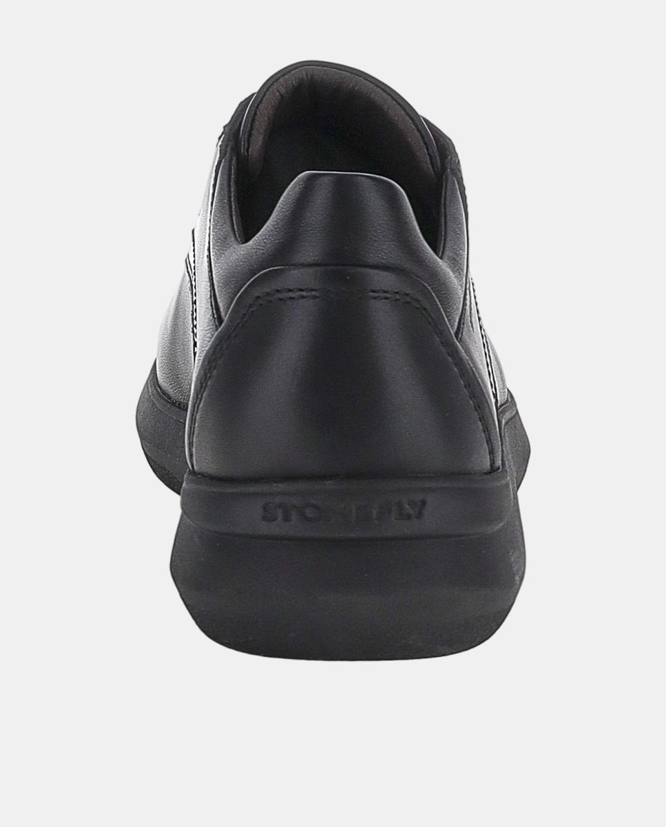 Blucher de hombre en piel - Stonefly - Negro Negro-5