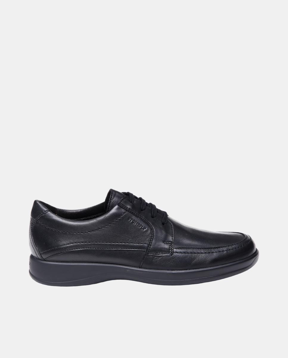 Blucher de hombre en piel - Stonefly - Negro Negro-1