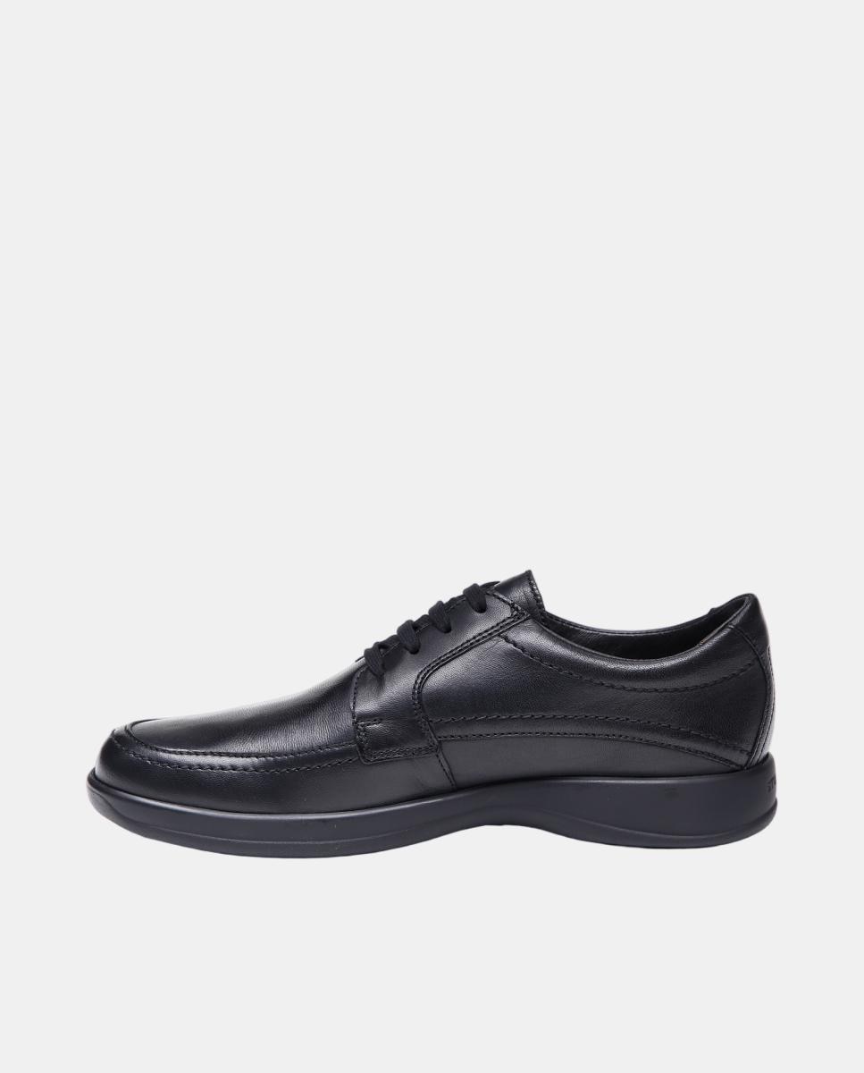 Blucher de hombre en piel - Stonefly - Negro Negro-3