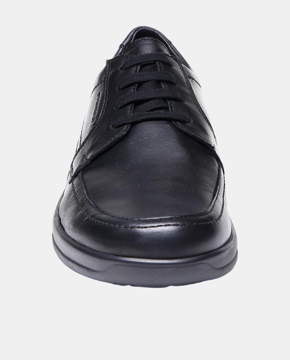 Blucher de hombre en piel - Stonefly - Negro Negro-4