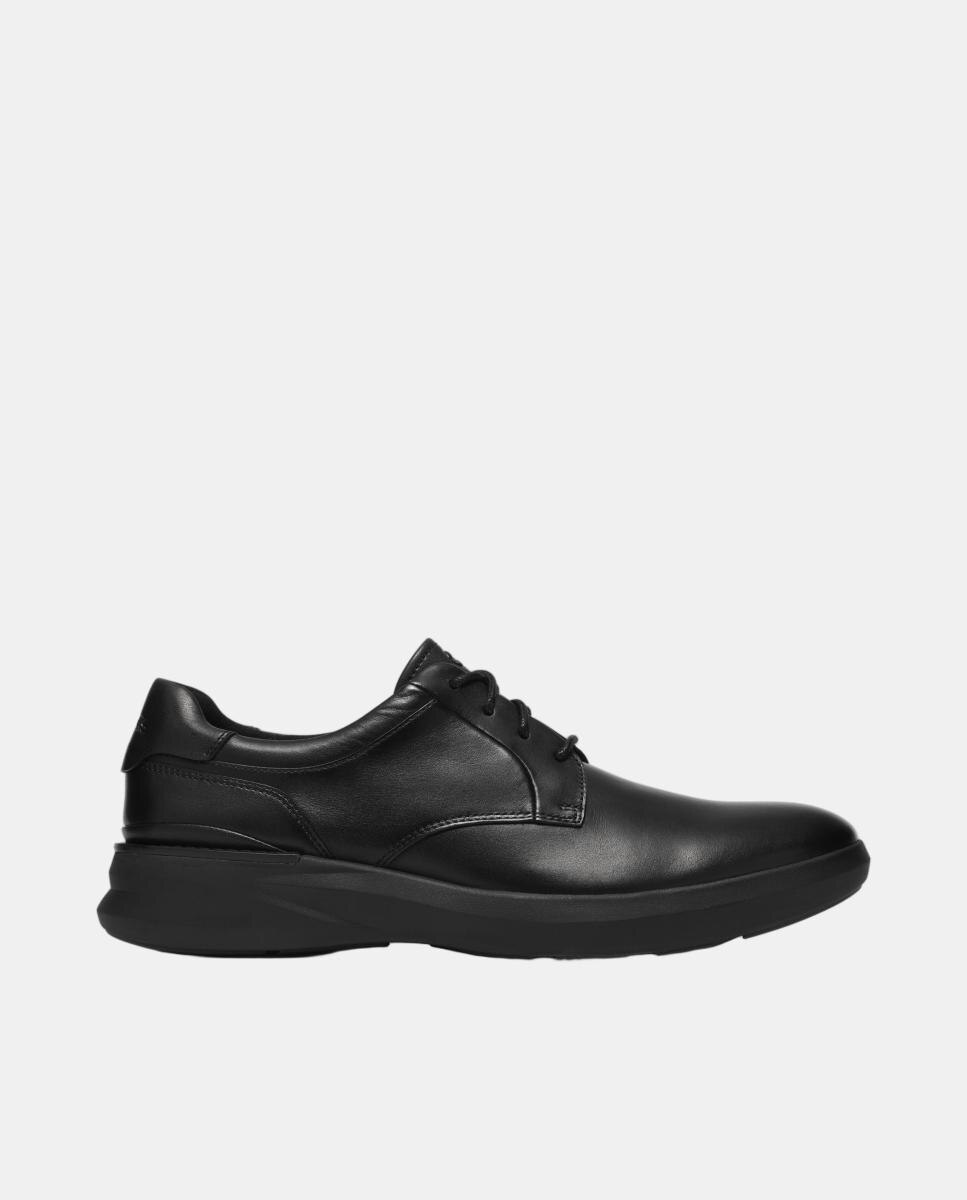 Imagem 0 de Sapatos de Atacadores em Pele com Sola de Borracha